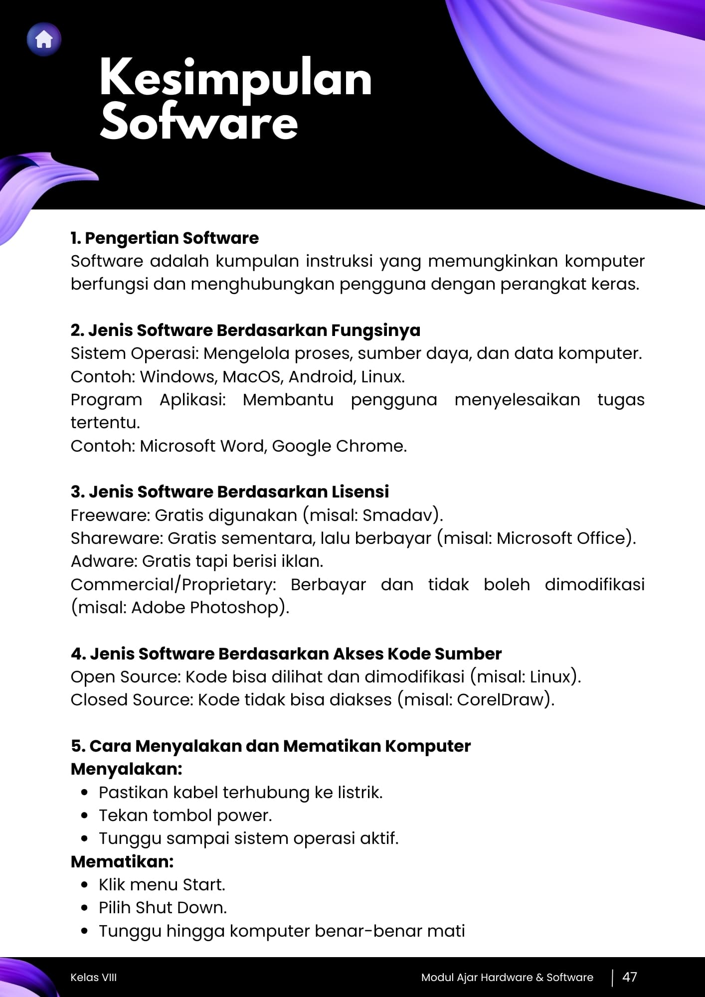 Aplikasi Ebook dan Ujian